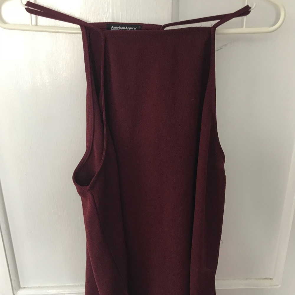American Apparel high neck tank